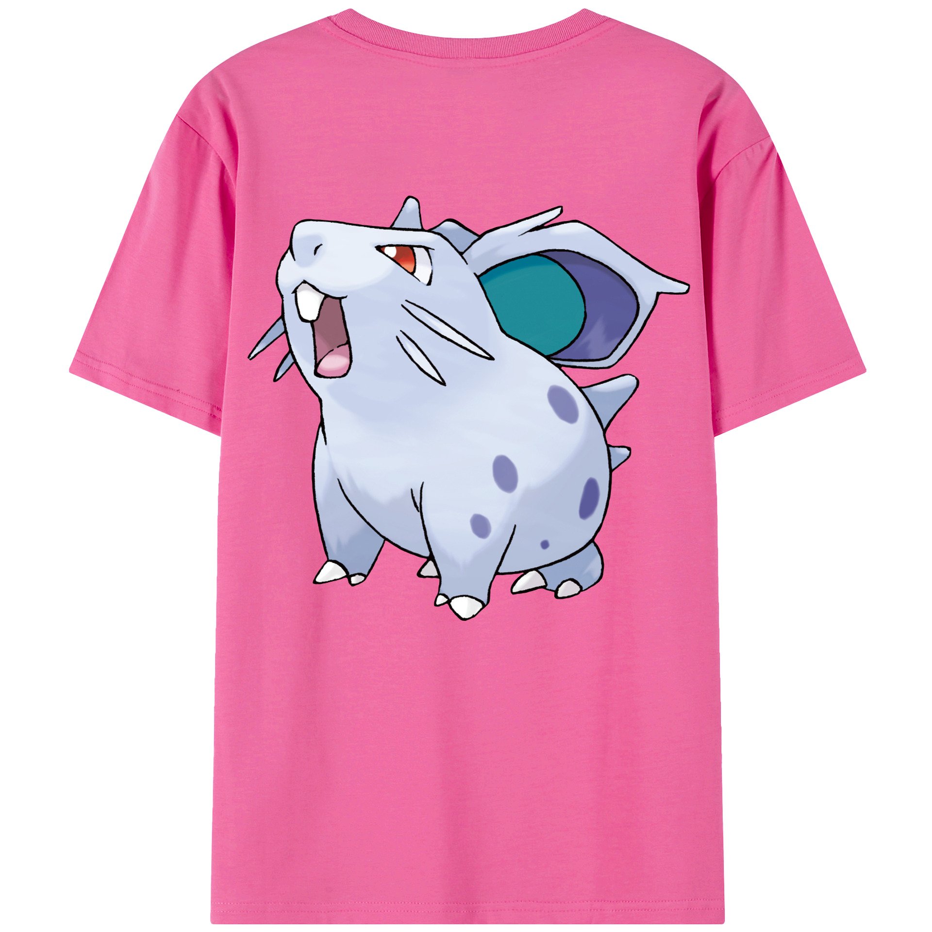 （画像用） ポケットモンスター Pokémon レディース半袖Tシャツ(バックプリント)